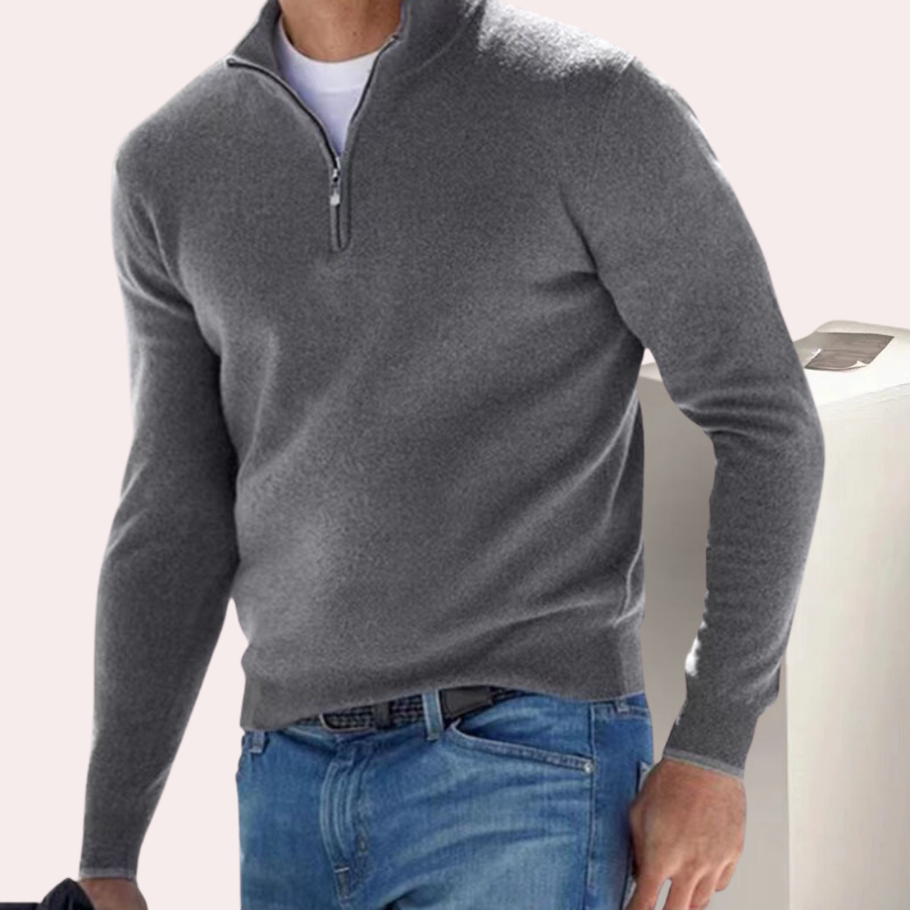 Lightweight Half-Zip Pullover for Everyday Wear