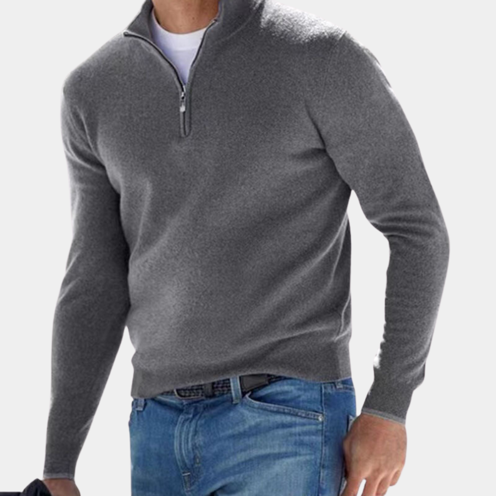 Lightweight Half-Zip Pullover for Everyday Wear